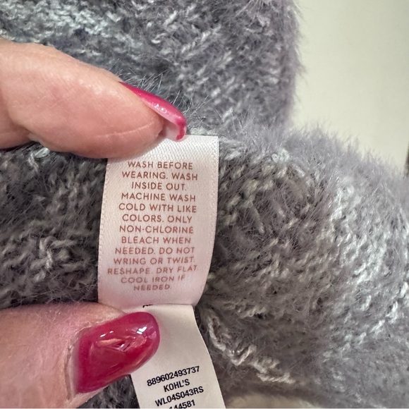 LC Lauren Conrad - open front Cardigan sweater - size Large - Picture 9 of 9